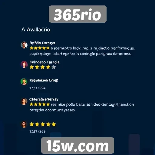 Avaliações de clientes sobre o 365rio